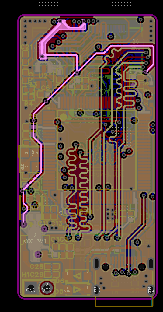 V1 PCB 内层布局一