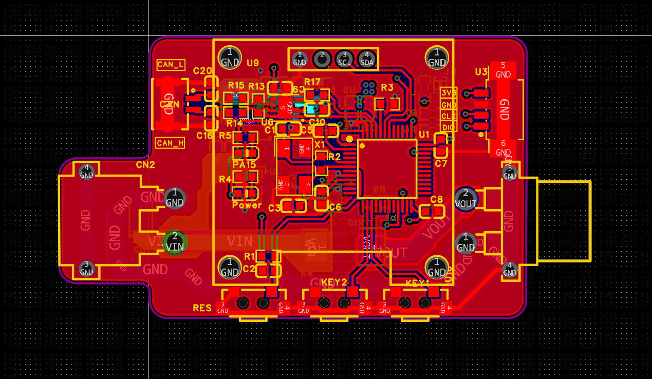 功率计 V2 PCB：分流器、采样线和主电流区的重新布局